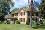 1345 Tower Dr, a Colonial Revival/Georgian Revival house, built in Dunkirk, Wisconsin in 1873.