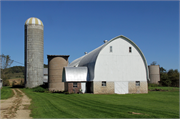 W3402 County Highway M, a Astylistic Utilitarian Building silo, built in Barre, Wisconsin in .