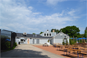 1800 N SWAN BLVD, a Colonial Revival/Georgian Revival bath house/restroom facility, built in Wauwatosa, Wisconsin in 1938.