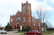 2065 GENEVA ST, a Late Gothic Revival church, built in Racine, Wisconsin in 1925.