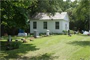 N7372 County Road P, a Greek Revival house of worship, built in Richmond, Wisconsin in 1852.