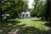 N7372 County Road P, a Greek Revival house of worship, built in Richmond, Wisconsin in 1852.