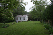 N7372 County Road P, a Greek Revival house of worship, built in Richmond, Wisconsin in 1852.