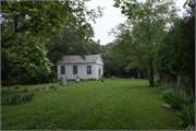 N7372 County Road P, a Greek Revival church, built in Richmond, Wisconsin in 1852.