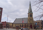 614 MAIN ST, a Early Gothic Revival church, built in Racine, Wisconsin in 1866.