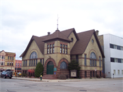 625 COLLEGE AVE, a Romanesque Revival house of worship, built in Racine, Wisconsin in 1895.