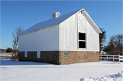 W3402 County Highway M, a Astylistic Utilitarian Building barn, built in Barre, Wisconsin in .