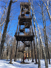PARK DRIVE, a Rustic Style observation/fire tower, built in Nasewaupee, Wisconsin in 1931.