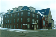 117 ALLEN ST, a Romanesque Revival house of worship, built in Chippewa Falls, Wisconsin in 1894.