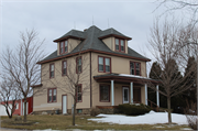 3977 MUELLER RD, a American Foursquare house, built in Windsor, Wisconsin in 1900.