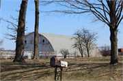 5490 PORTAGE RD, a Astylistic Utilitarian Building barn, built in Burke, Wisconsin in 1920.