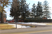 6420 WINDSOR RD, a Astylistic Utilitarian Building corn crib, built in Windsor, Wisconsin in 1910.