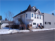 7850 MORRISON ST, a Queen Anne general store, built in Windsor, Wisconsin in 1885.