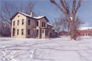 9028 US HIGHWAY 14, a Italianate house, built in Center, Wisconsin in 1870.