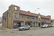 7519-7529 W BECHER ST, a Spanish/Mediterranean Styles large retail building, built in West Allis, Wisconsin in 1929.
