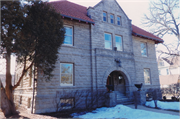 1057 ALGOMA BLVD, a Romanesque Revival house, built in Oshkosh, Wisconsin in 1911.