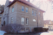 1057 ALGOMA BLVD, a Romanesque Revival house, built in Oshkosh, Wisconsin in 1911.