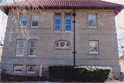 1057 ALGOMA BLVD, a Romanesque Revival house, built in Oshkosh, Wisconsin in 1911.