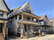 206 BERNARD CT, a Queen Anne house, built in Madison, Wisconsin in 1911.