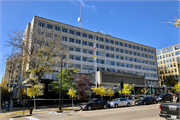 210 MARTIN LUTHER KING BLVD, a International Style courthouse, built in Madison, Wisconsin in 1955.