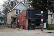 836 E. Johnson Street, a Commercial Vernacular small retail building, built in Madison, Wisconsin in 1960.
