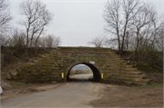 VIADUCT RD OVER WISCONSIN & SOUTHERN RR, a NA (unknown or not a building) stone arch bridge, built in Dane, Wisconsin in 1881.