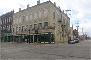 201/205 E MAIN ST, a Commercial Vernacular large retail building, built in Watertown, Wisconsin in 1854.