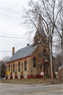 STATE ST AND BEECH ST, SW CORNER, a Early Gothic Revival house of worship, built in Black Creek, Wisconsin in 1915.