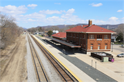 Chicago, Milwaukee and Saint Paul Railway Passenger Depot, a Building.