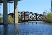 CANADIAN PACIFIC RAILWAY OVER BURNHAM CANAL, a NA (unknown or not a building) moveable bridge, built in Milwaukee, Wisconsin in 1903.