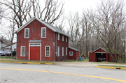 100 CHURCH ST, a Astylistic Utilitarian Building blacksmith shop, built in Brooklyn, Wisconsin in 1866.