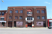 1118-1126 W North AVE, a Commercial Vernacular meeting hall, built in Milwaukee, Wisconsin in 1892.