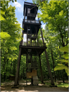 Potawatomi State Park Observation Tower, a Structure.