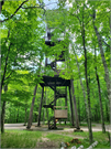 Potawatomi State Park Observation Tower, a Structure.