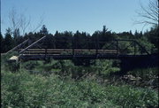 ROCKLEDGE RD OVER THE EAST TWIN RIVER, a NA (unknown or not a building) pony truss bridge, built in Gibson, Wisconsin in 1905.
