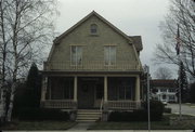 227 FREMONT ST, a Dutch Colonial Revival house, built in Kiel, Wisconsin in 1906.