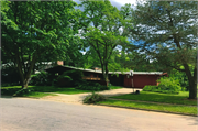 4809 FOND DU LAC TRAIL, a Usonian house, built in Madison, Wisconsin in 1960.
