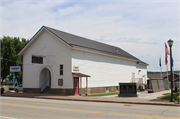 24425 3RD ST (AKA 88 3RD ST), a Front Gabled social recreational/fraternal hall, built in Trempealeau, Wisconsin in 1886.