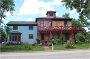 24118 3RD ST (AKA 581 3RD ST), a Italianate house, built in Trempealeau, Wisconsin in 1862.