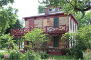 24118 3RD ST (AKA 581 3RD ST), a Italianate house, built in Trempealeau, Wisconsin in 1862.