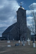 212 CHURCH ST, a Early Gothic Revival church, built in St. Nazianz, Wisconsin in 1864.