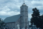 212 CHURCH ST, a Early Gothic Revival church, built in St. Nazianz, Wisconsin in 1864.