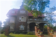 2611 N TERRACE AVE, a German Renaissance Revival house, built in Milwaukee, Wisconsin in 1900.