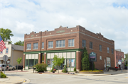 N208 W16793 CENTER ST, a Twentieth Century Commercial large retail building, built in Jackson, Wisconsin in 1916.