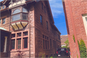 2603 N LAKE DR, a German Renaissance Revival house, built in Milwaukee, Wisconsin in 1904.
