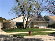 7222	Aetna Court, a Ranch house, built in Wauwatosa, Wisconsin in 1953.