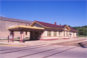 532 E MAIN ST, a Craftsman depot, built in Stoughton, Wisconsin in 1913.