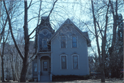 409 W SOUTH ST, a Queen Anne house, built in Stoughton, Wisconsin in 1886.