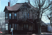 511 S PAGE ST, a Queen Anne house, built in Stoughton, Wisconsin in 1889.