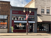 121 S KNOWLES AVE, a Commercial Vernacular restaurant, built in New Richmond, Wisconsin in 1906.